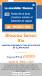 Mobile Screenshot of biocoop-libourne.com